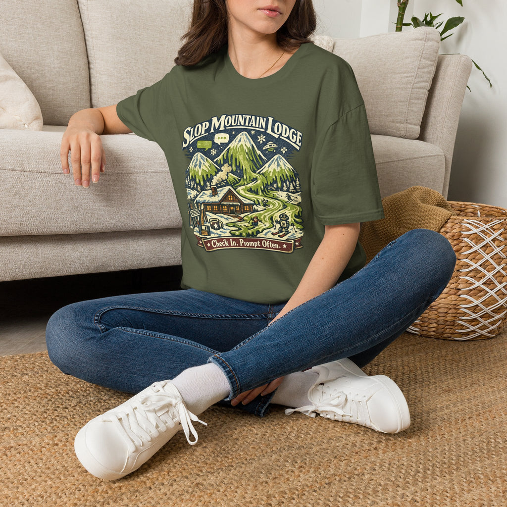 Slop Mountain Lodge Graphic T-Shirt
