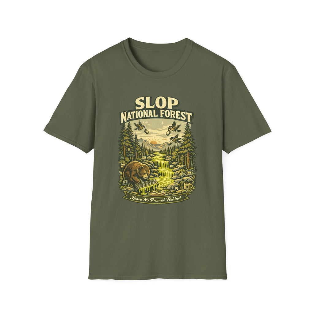 Slop National Forest Graphic T-Shirt