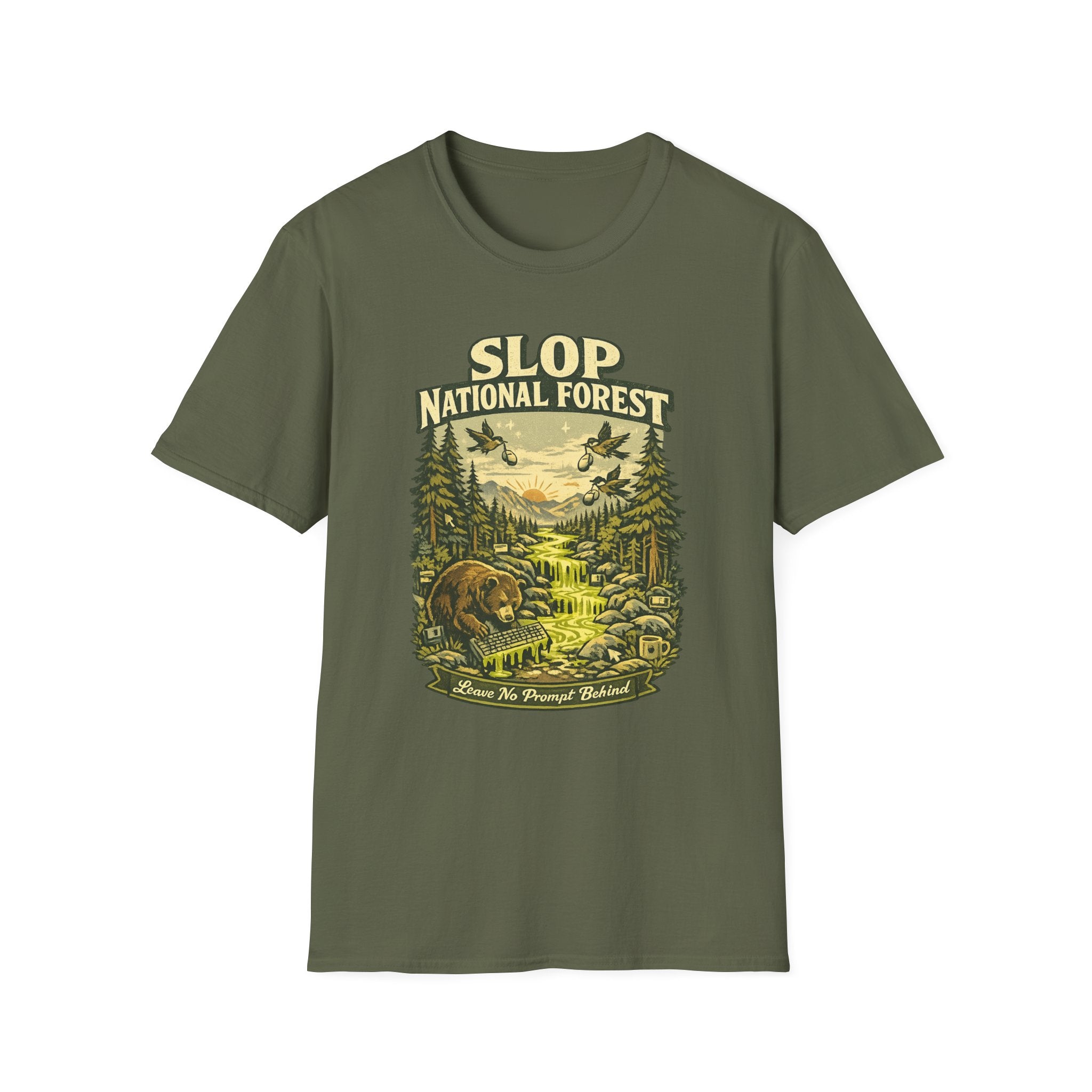 Slop National Forest Graphic T-Shirt