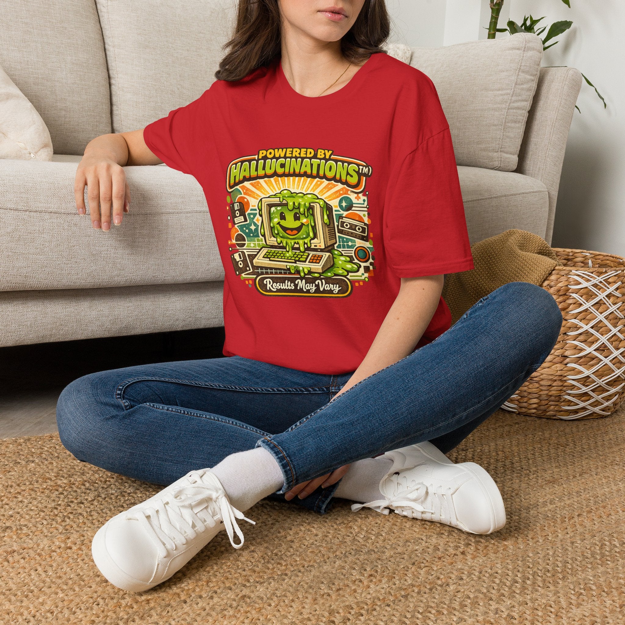 Powered by Hallucinations Graphic T-Shirt