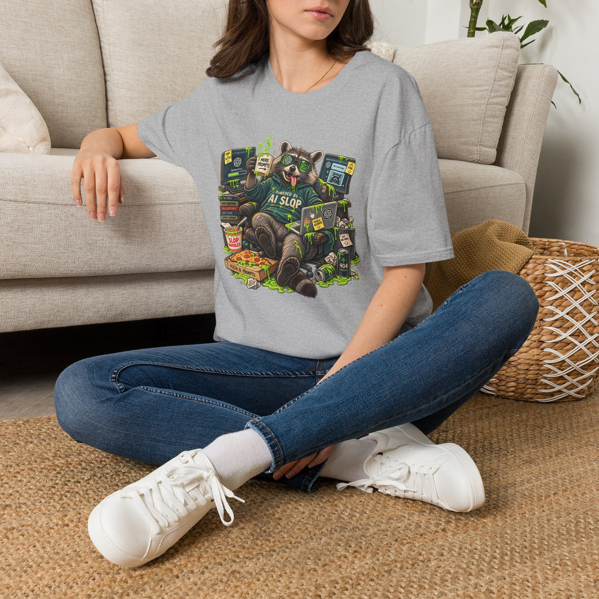 Animal Slop Raccoon 1 T-Shirt