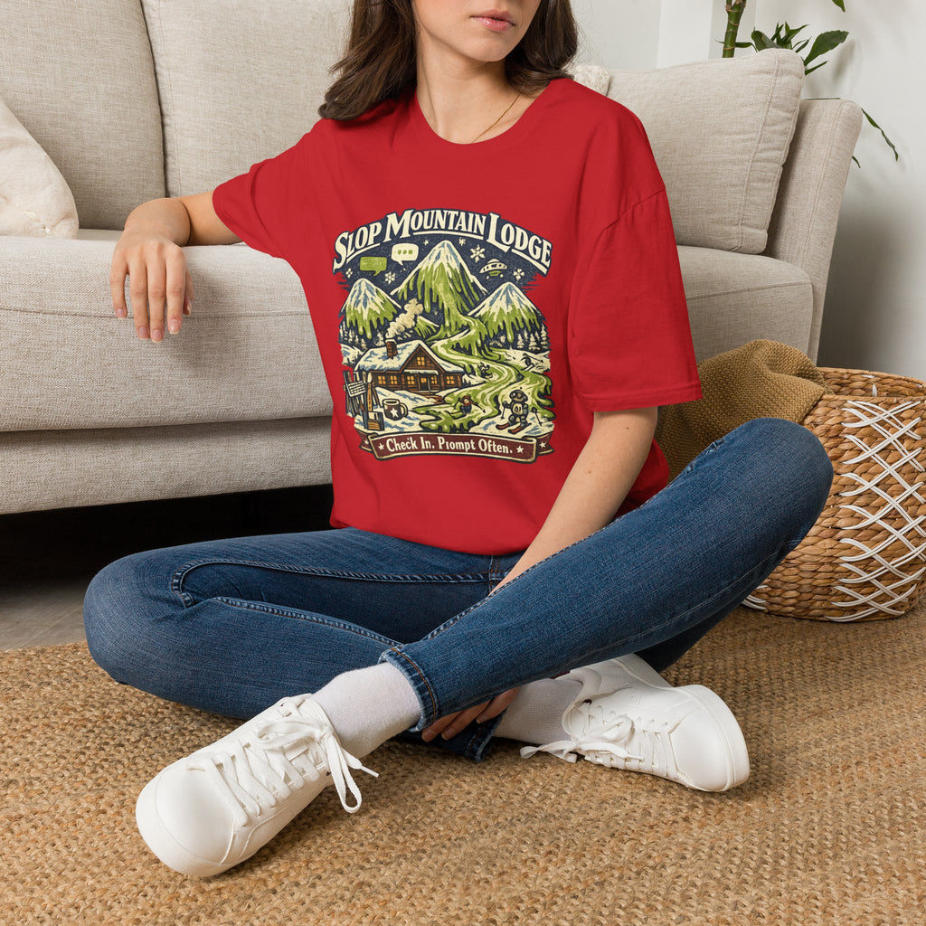 Slop Mountain Lodge Graphic T-Shirt