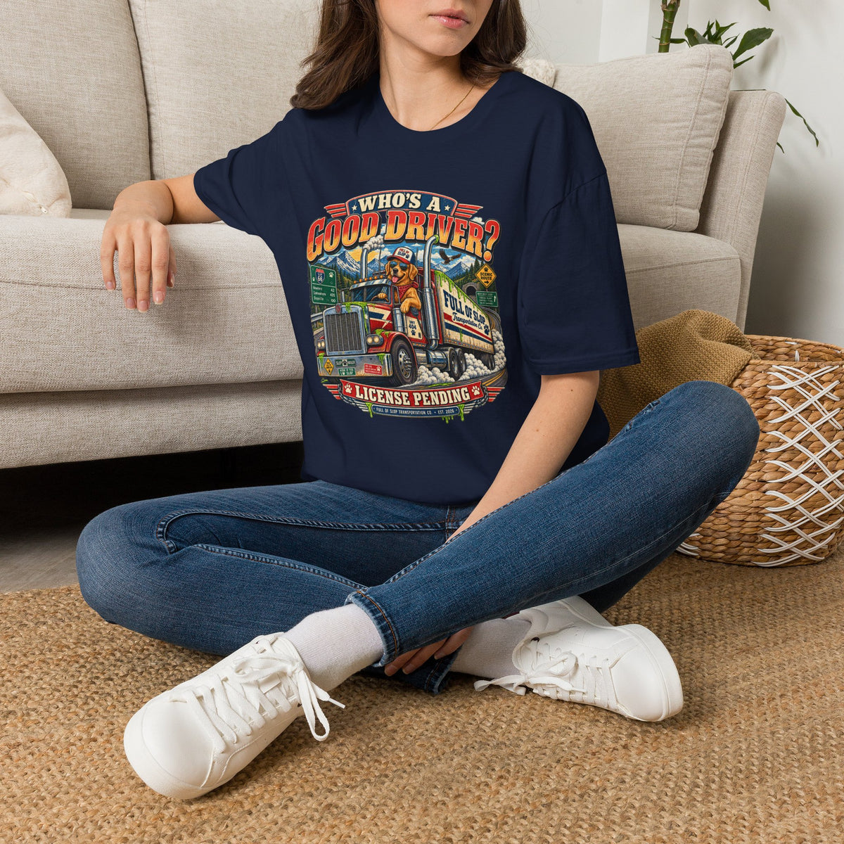 Who's a Good Driver T-Shirt
