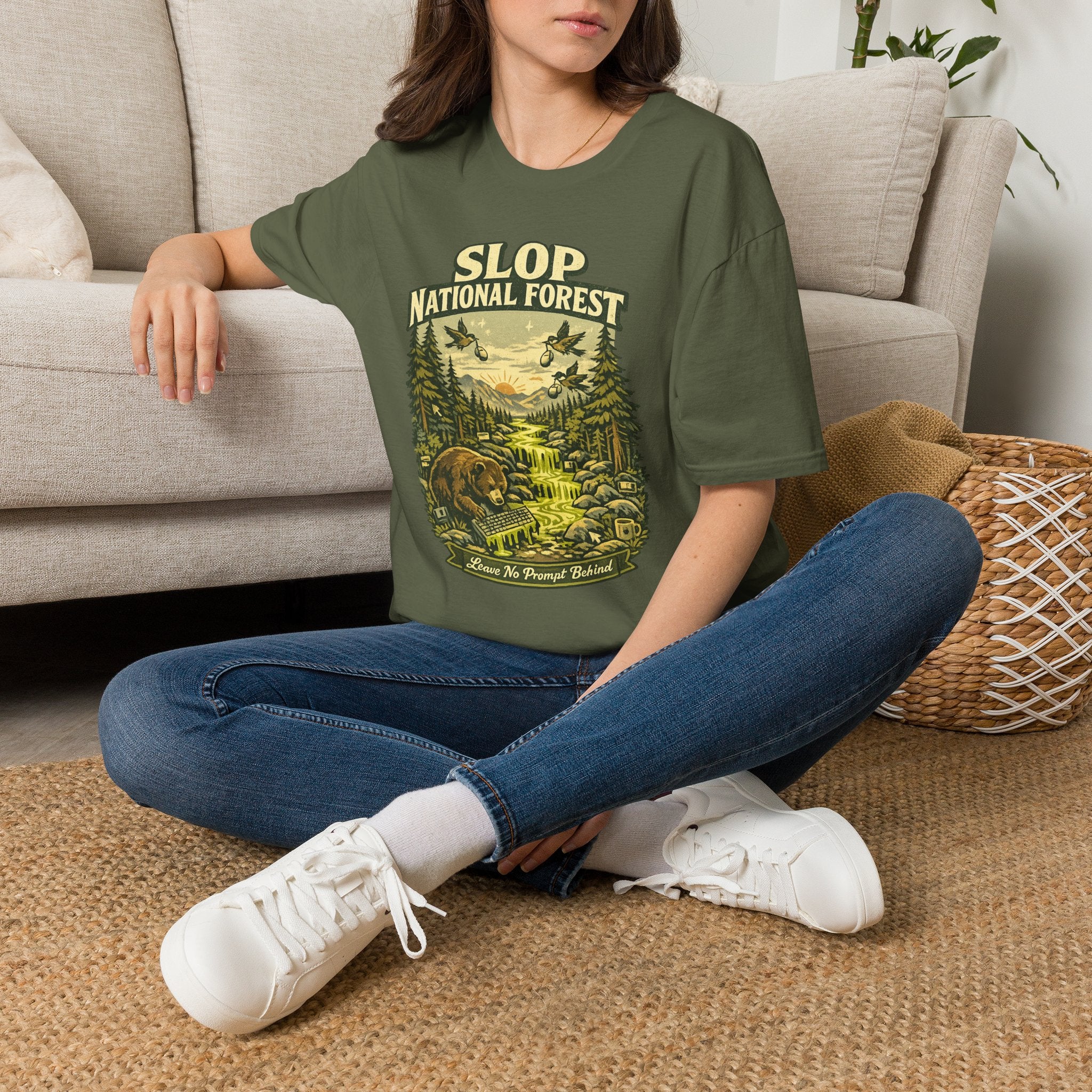 Slop National Forest Graphic T-Shirt