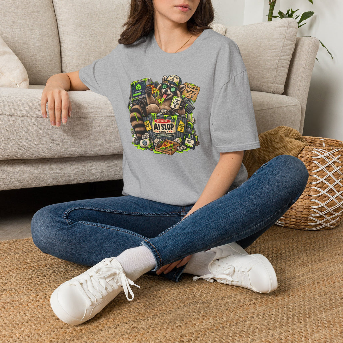 Animal Slop Raccoon 2 T-Shirt