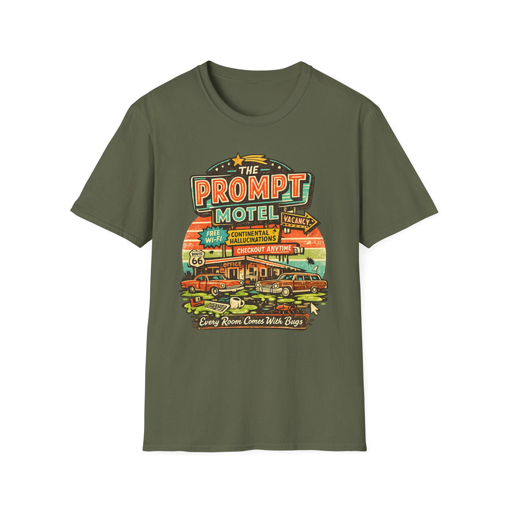 The Prompt Motel Graphic T-Shirt