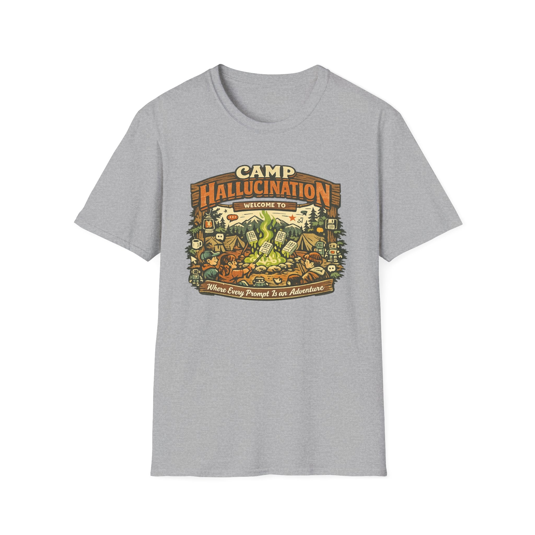 Camp Hallucination Graphic T-Shirt