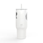 40oz Engraved Insulated Tumbler - "Certified Piece of Slop" Travel Mug with Lid & Straw