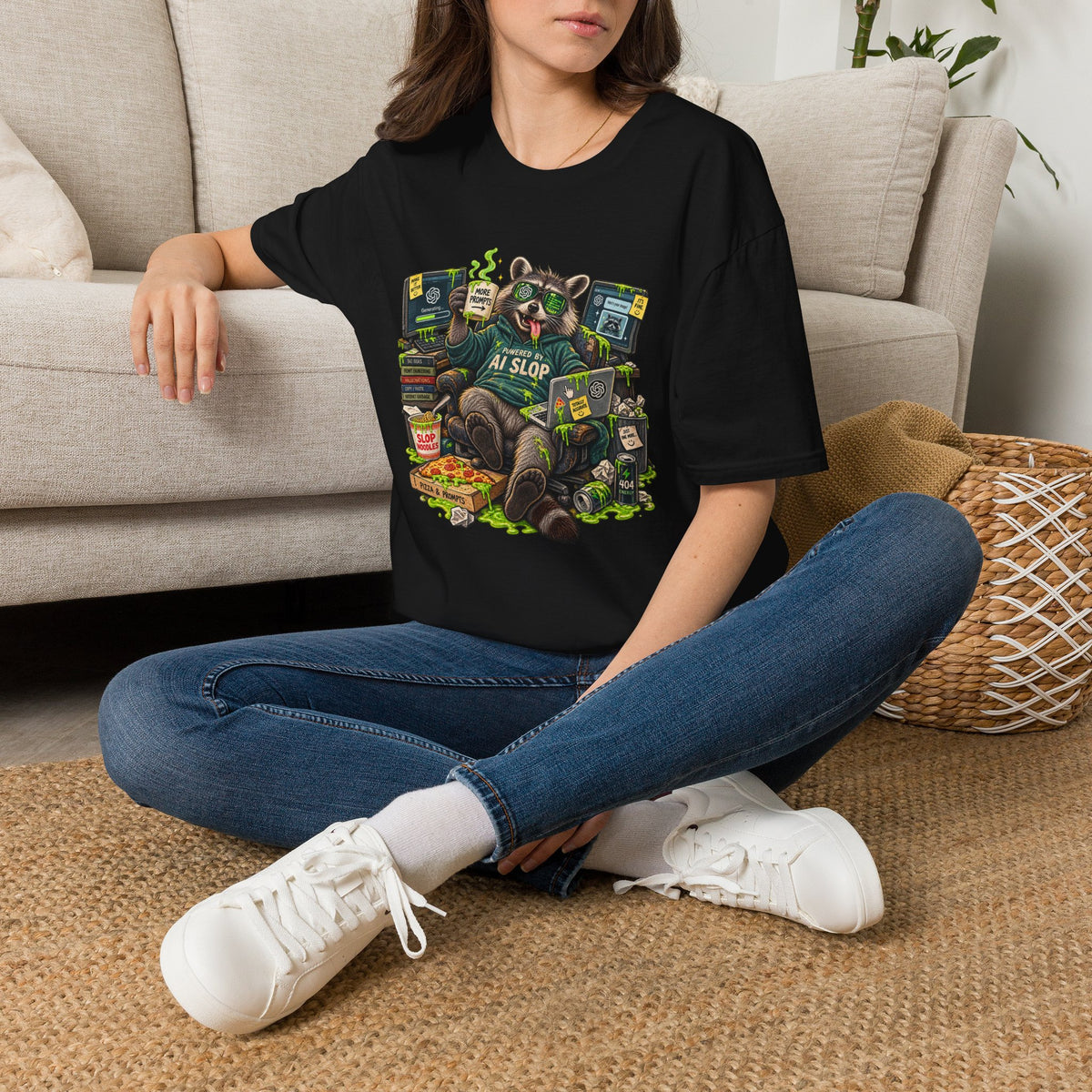 Animal Slop Raccoon 1 T-Shirt