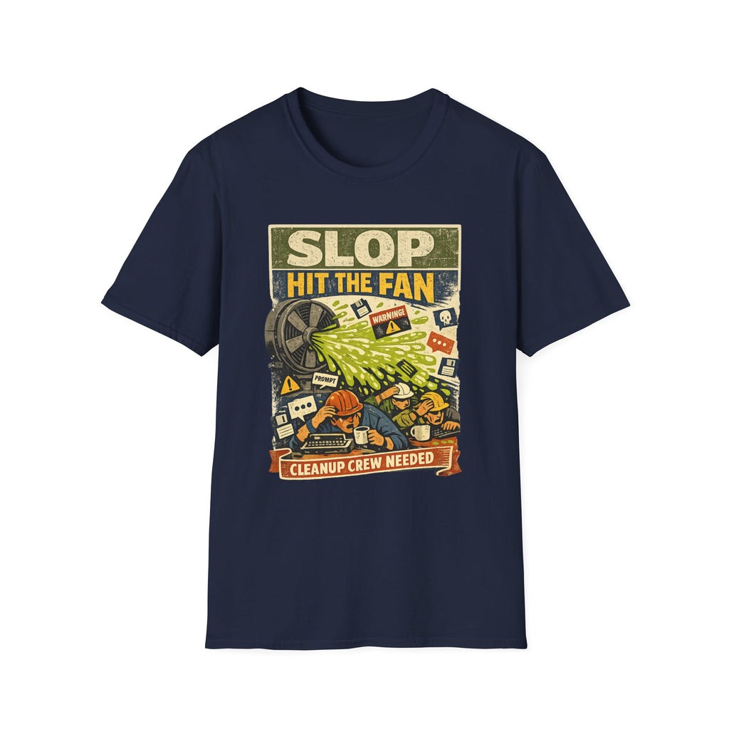 Slop Hit The Fan Graphic T-Shirt