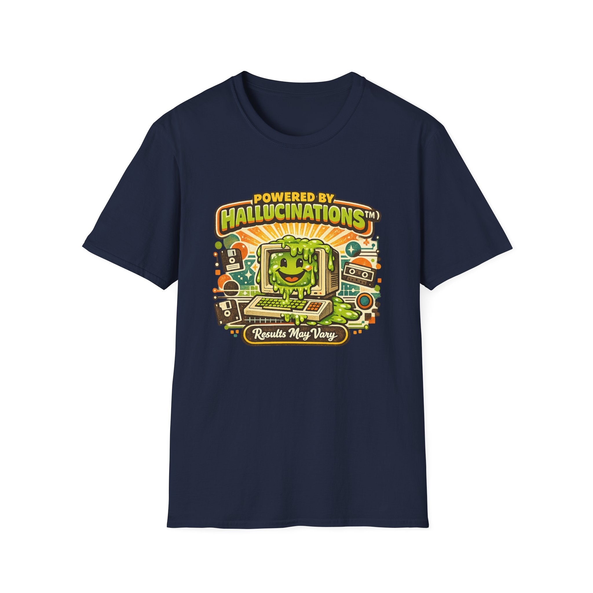 Powered by Hallucinations Graphic T-Shirt