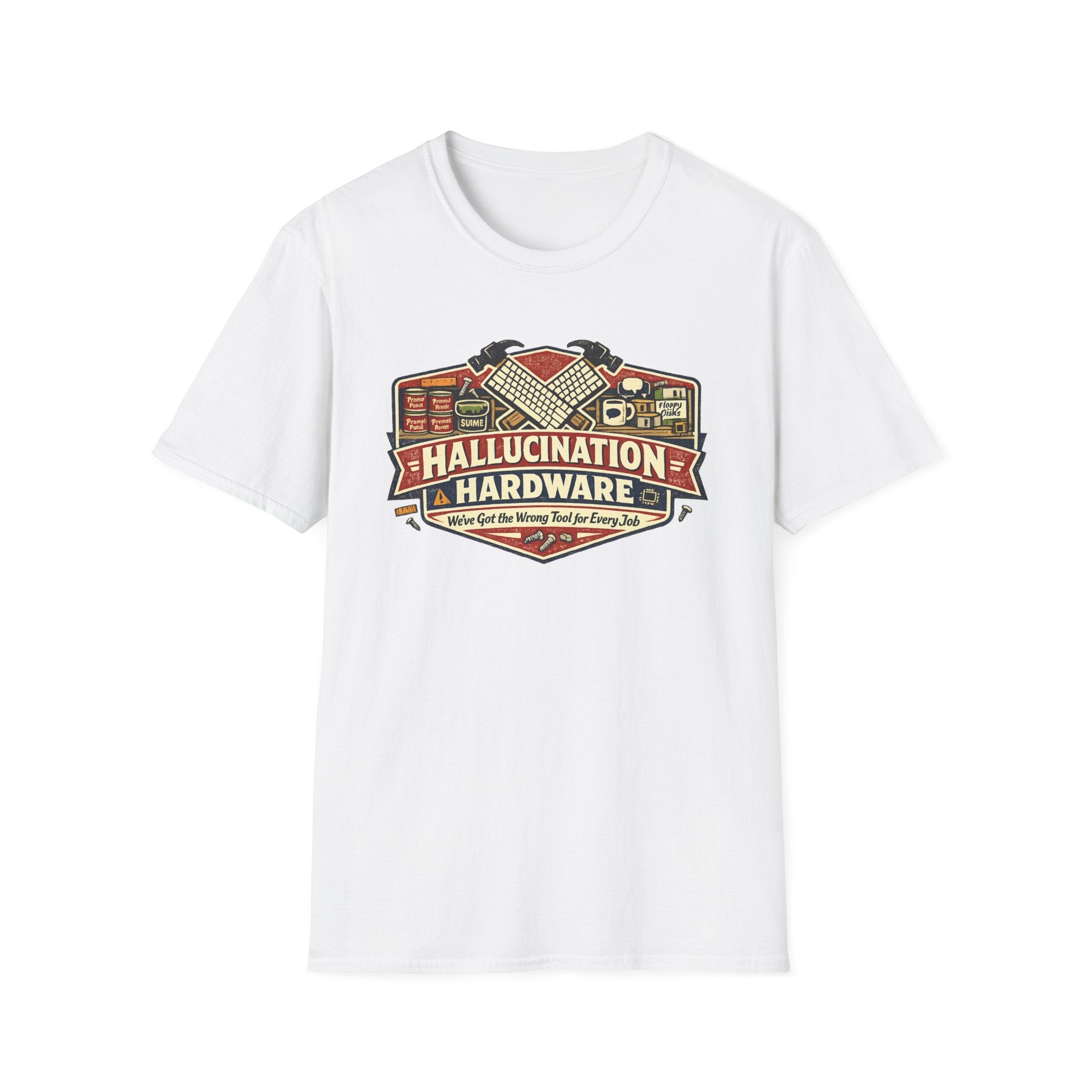 Hallucination Hardware Graphic T-Shirt