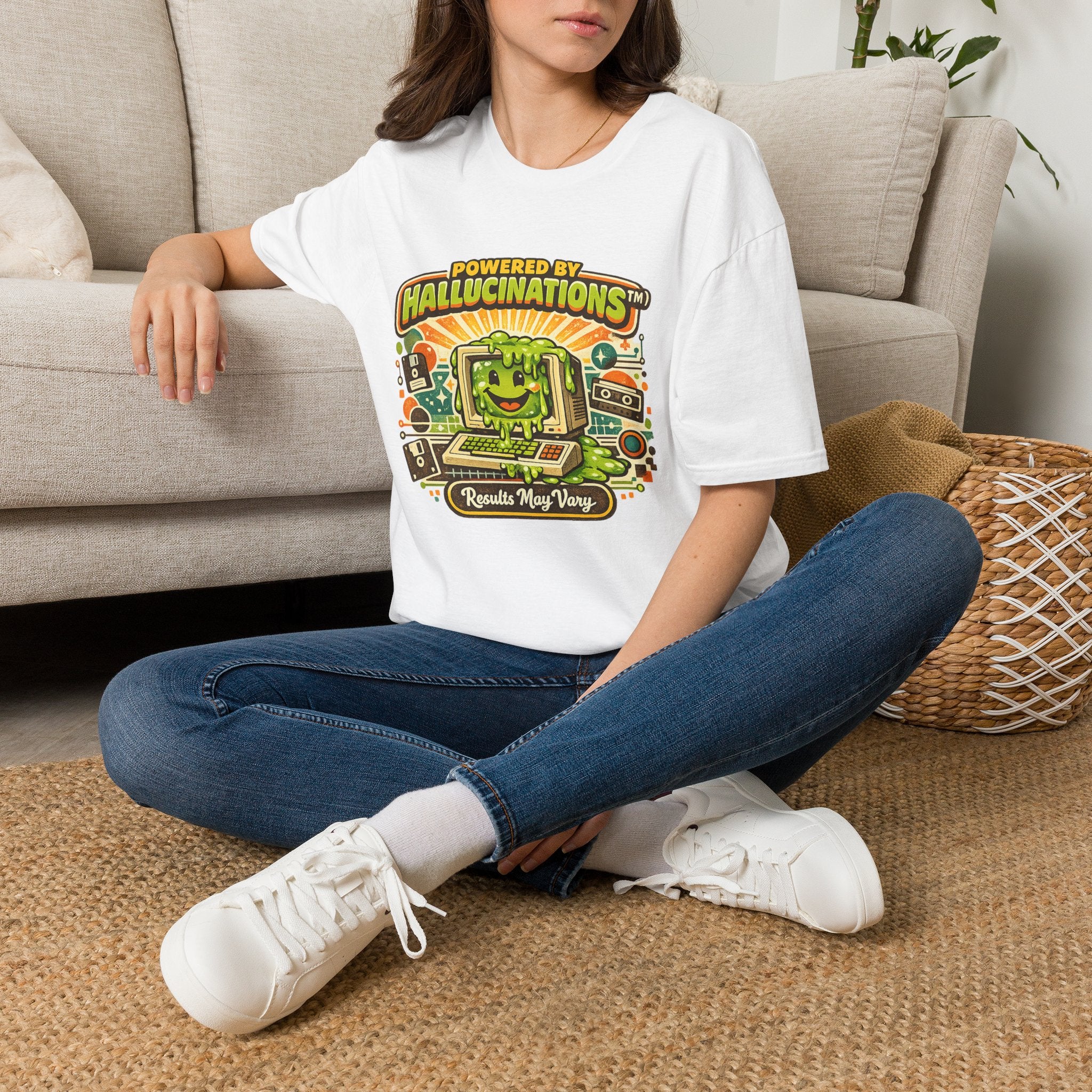 Powered by Hallucinations Graphic T-Shirt