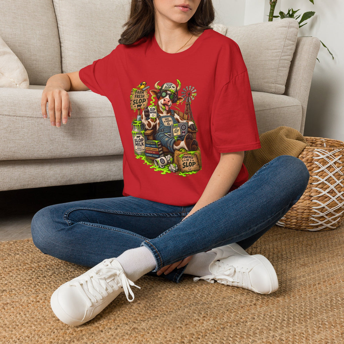 Animal Slop Cow T-Shirt