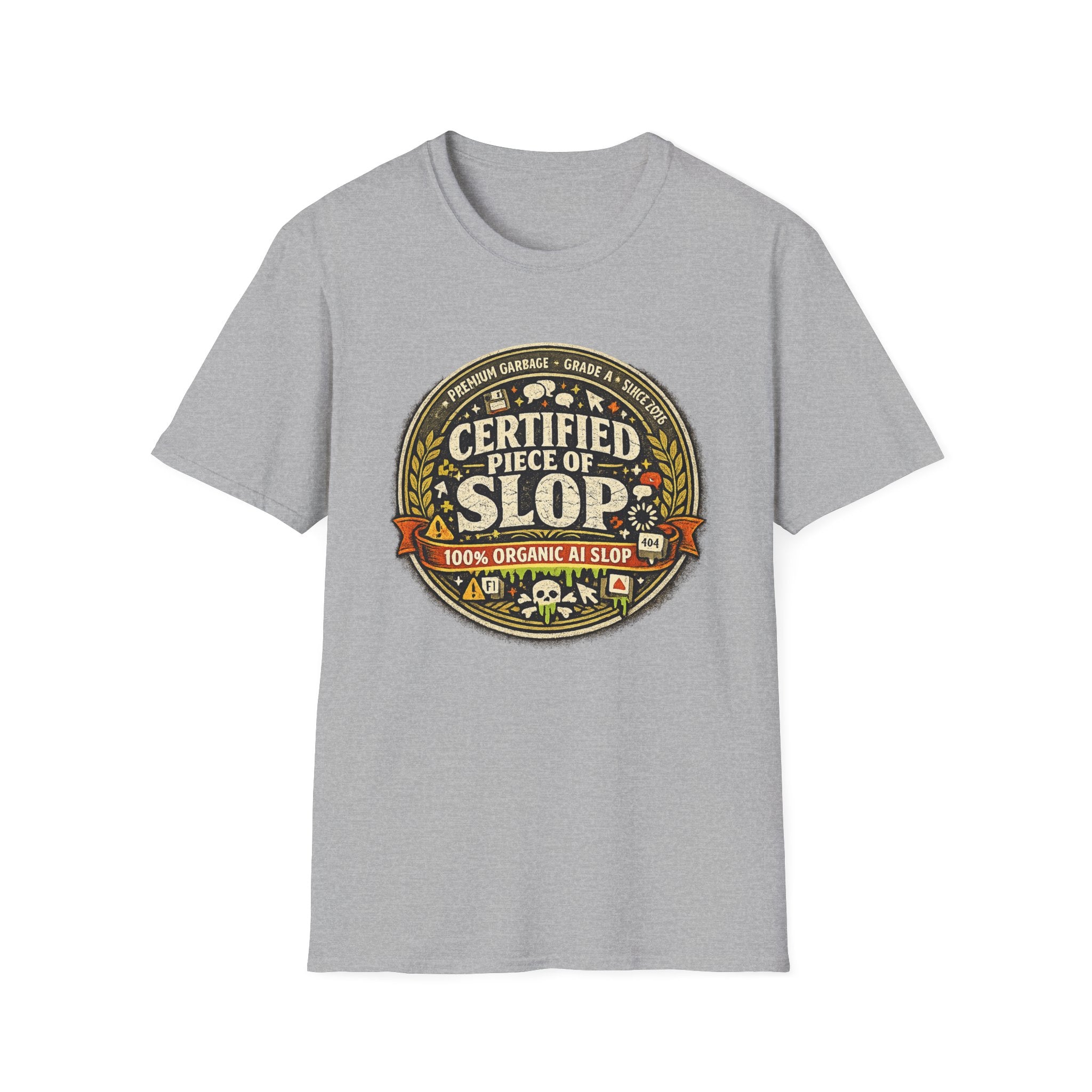 Certified Piece of Slop Graphic T-Shirt