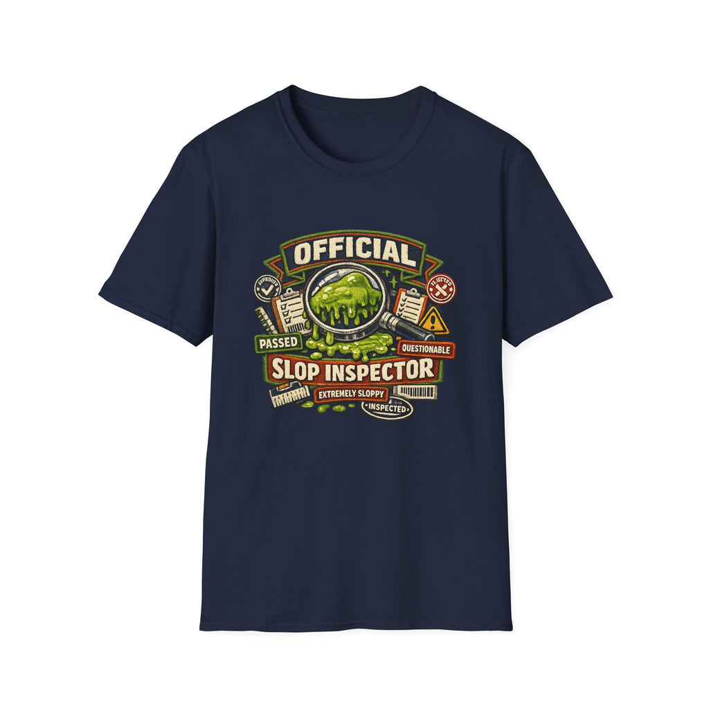 Official Slop Inspector Graphic T-Shirt