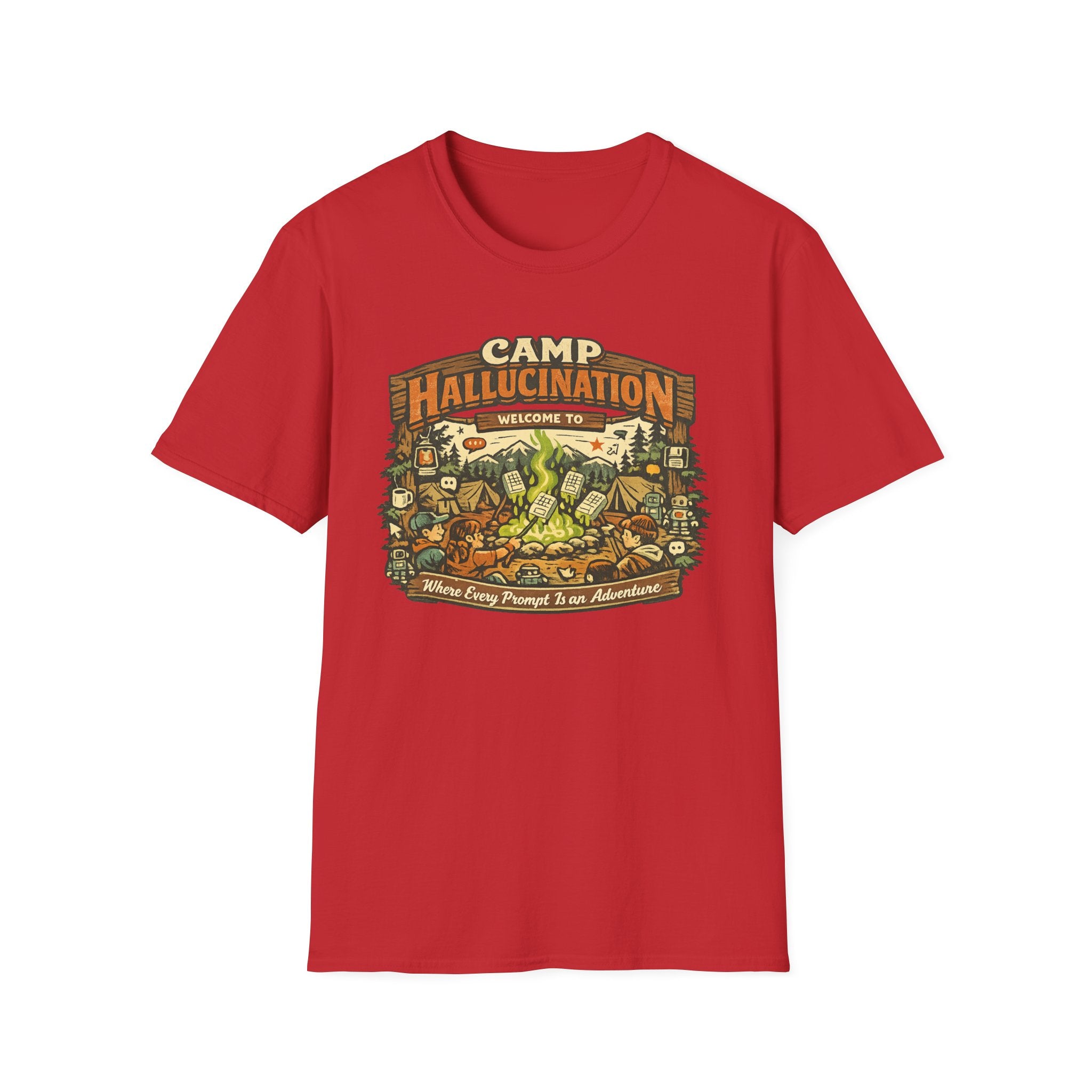 Camp Hallucination Graphic T-Shirt