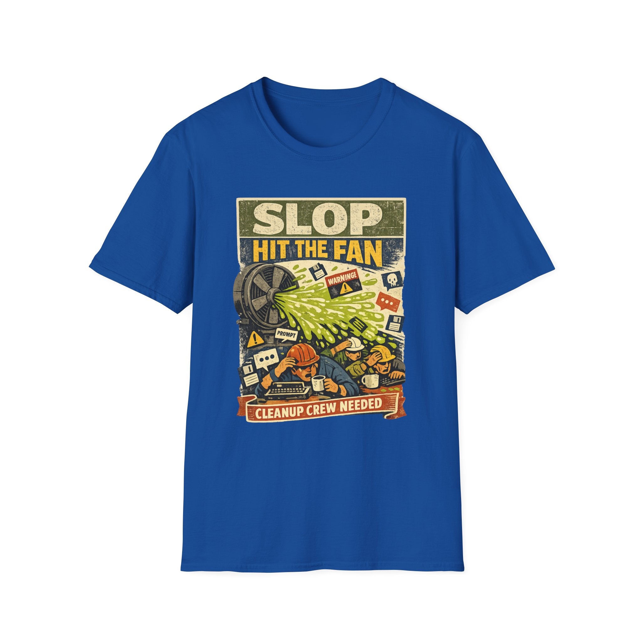 Slop Hit The Fan Graphic T-Shirt