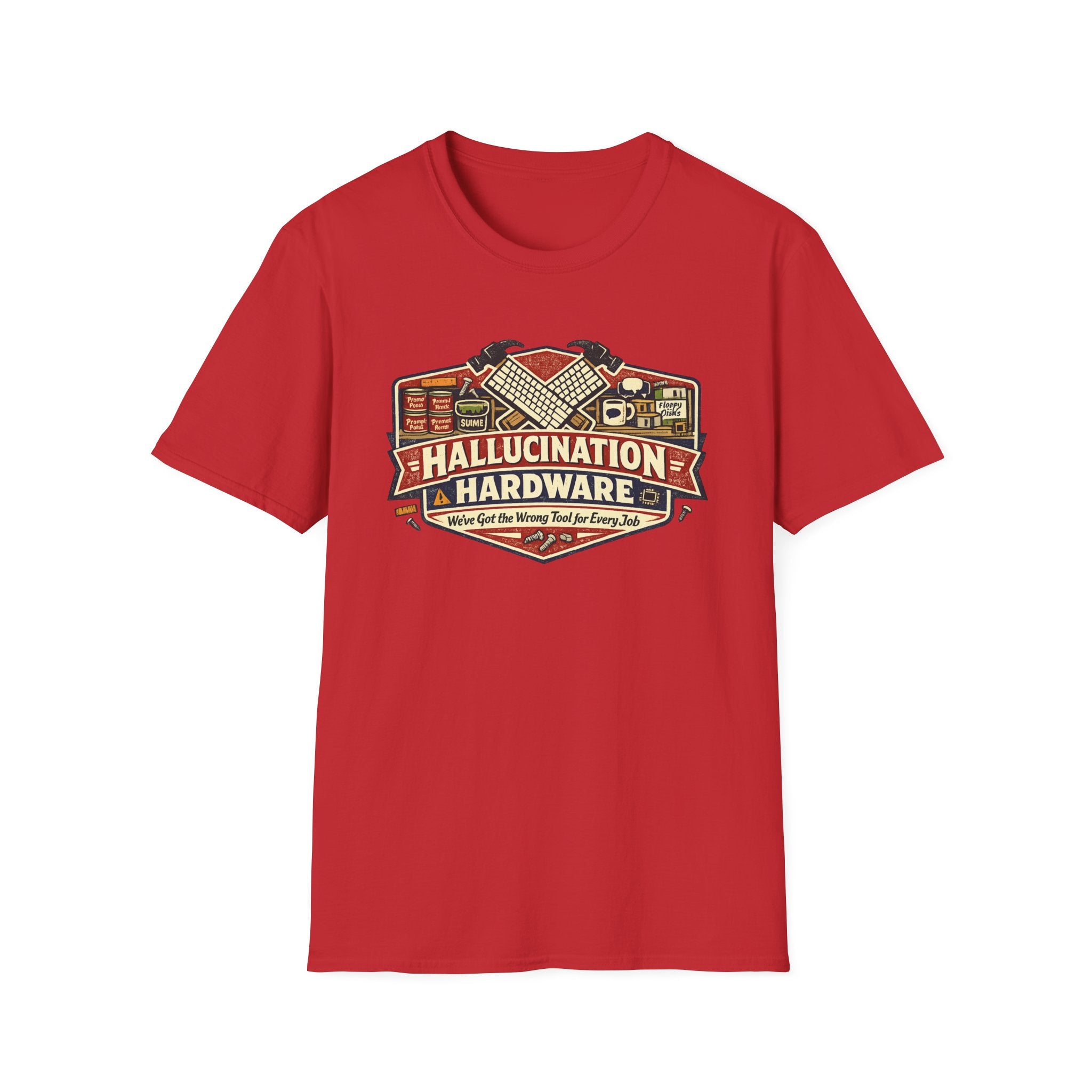 Hallucination Hardware Graphic T-Shirt