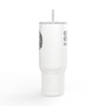 40oz Engraved Insulated Tumbler - "Certified Piece of Slop" Travel Mug with Lid & Straw