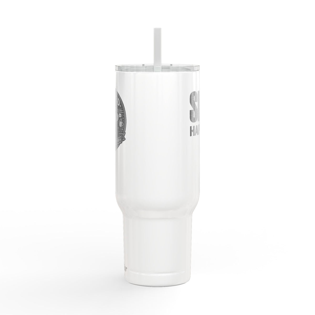 40oz Engraved Insulated Tumbler - "Certified Piece of Slop" Travel Mug with Lid & Straw