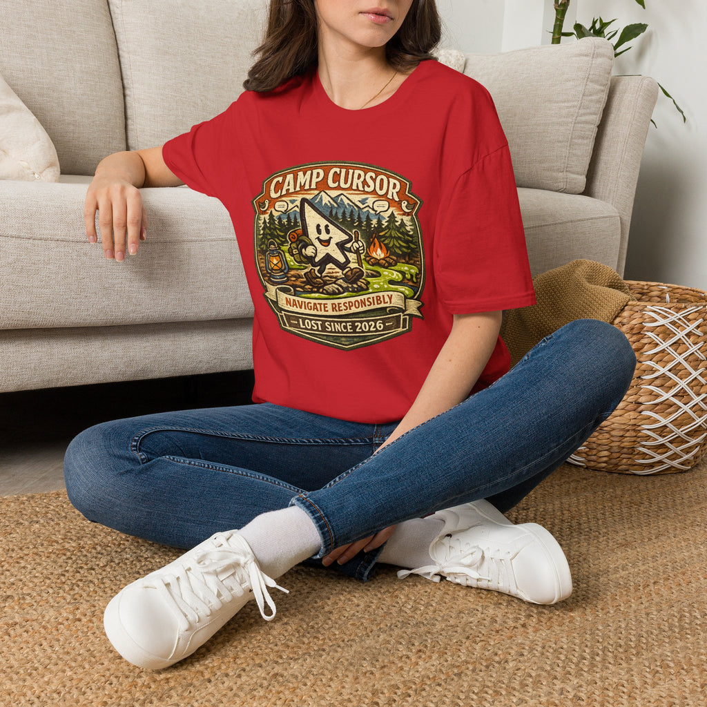 Camp Cursor Graphic T-Shirt
