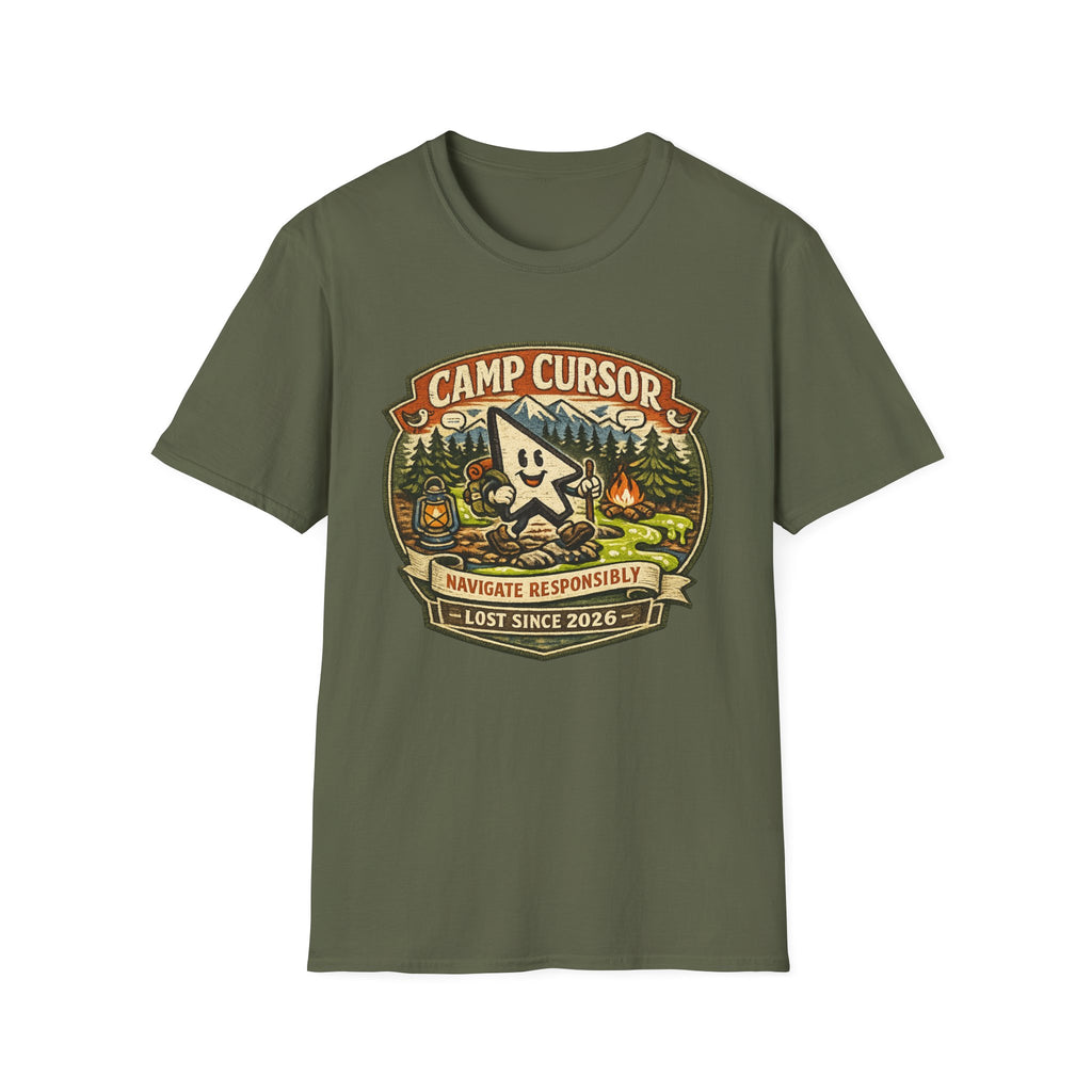Camp Cursor Graphic T-Shirt
