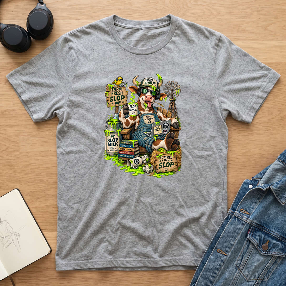 Animal Slop Cow T-Shirt