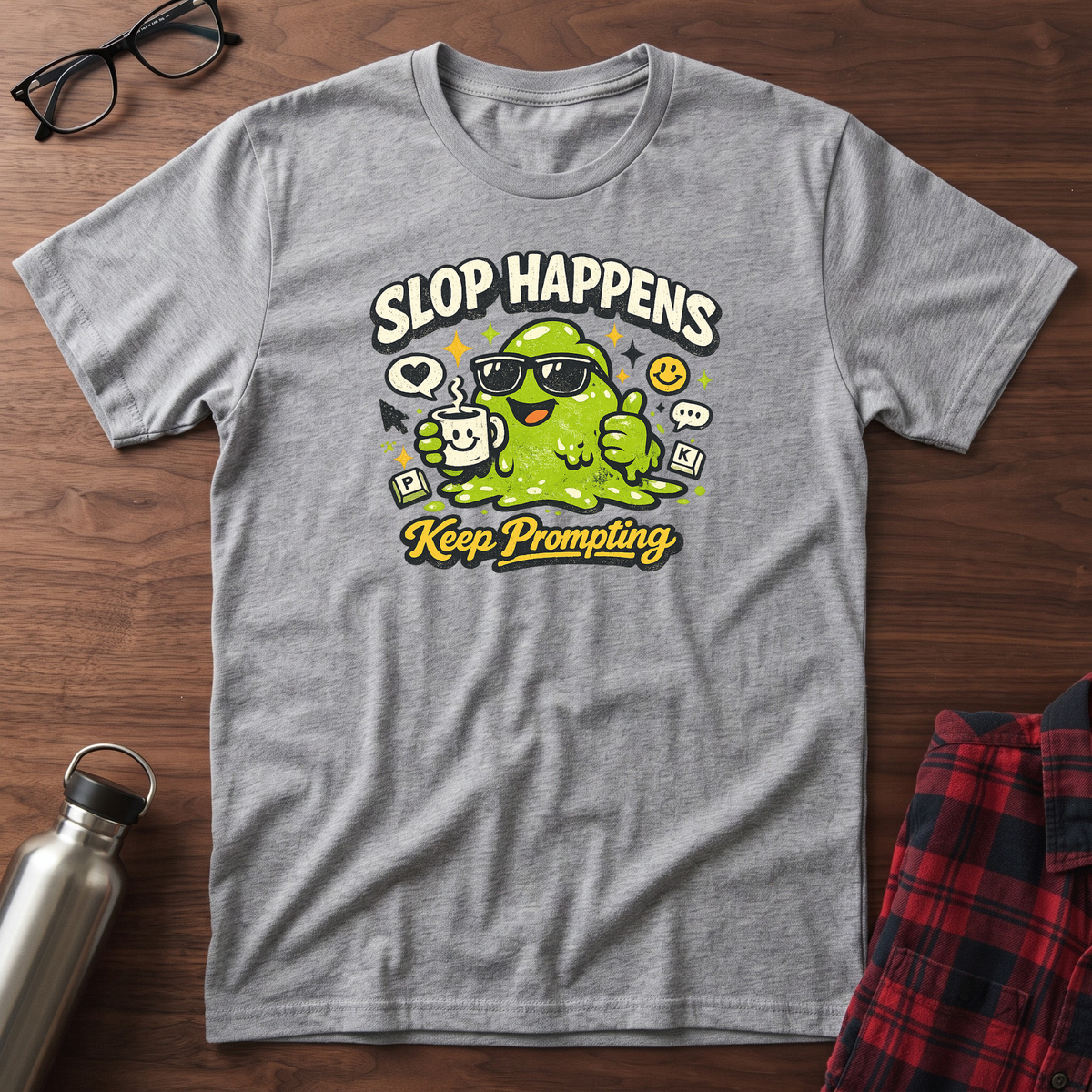 Slop Happens Graphic T-Shirt