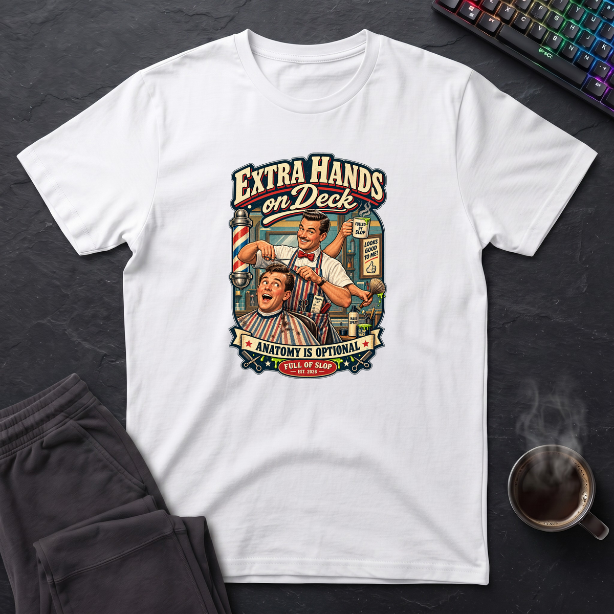 Extra Hands On Deck T-Shirt