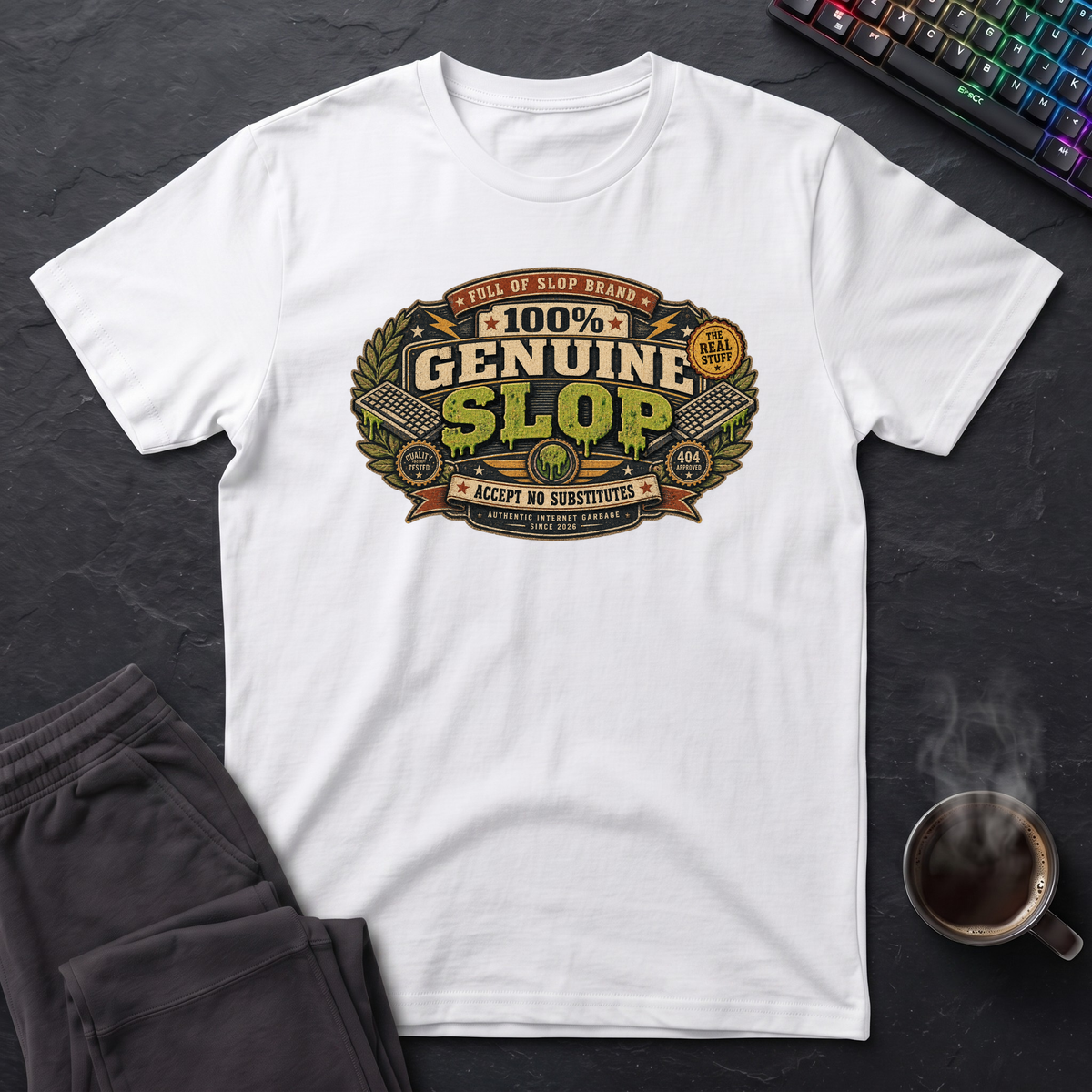 100% Genuine Slop T-Shirt