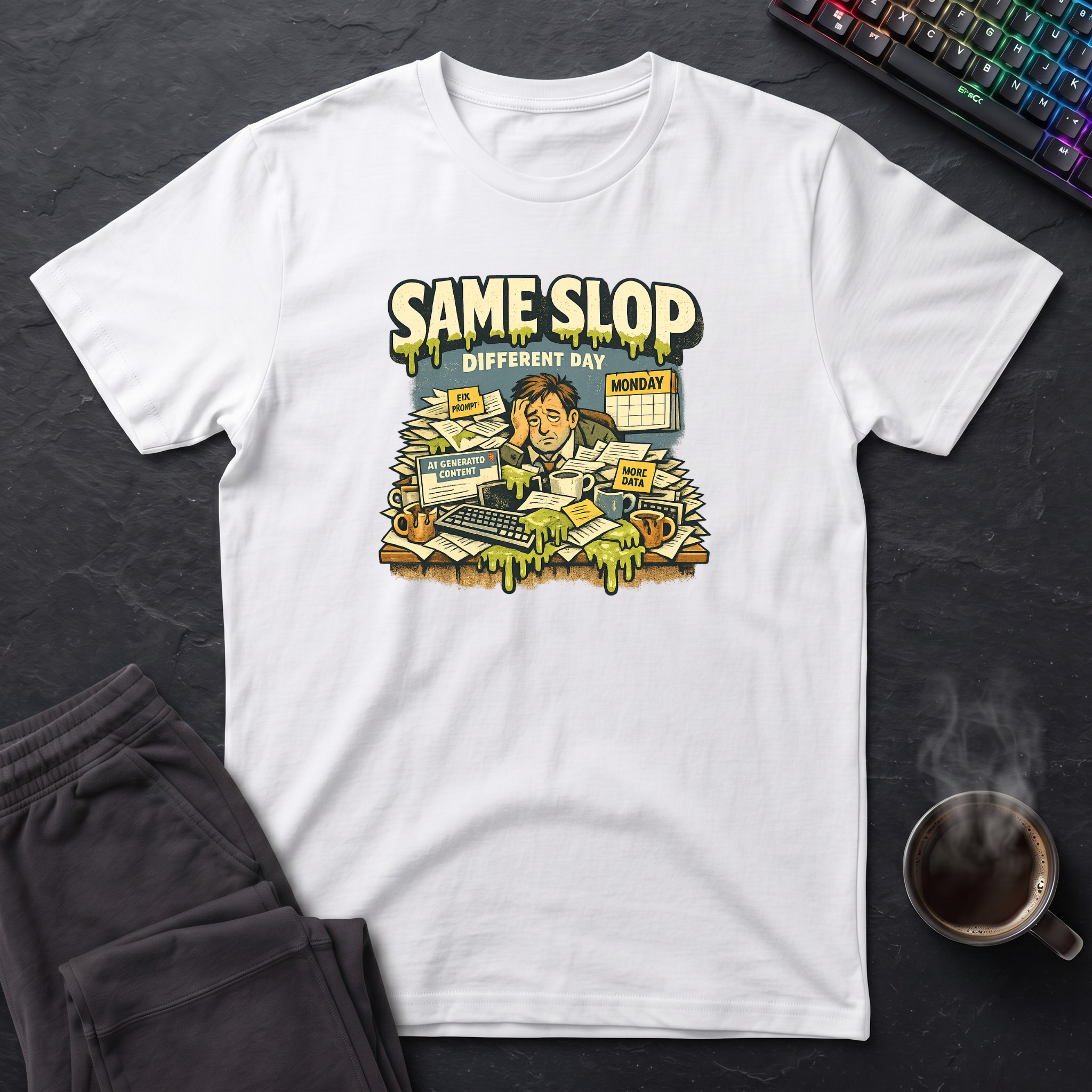 Same Slop Different Day Graphic T-Shirt