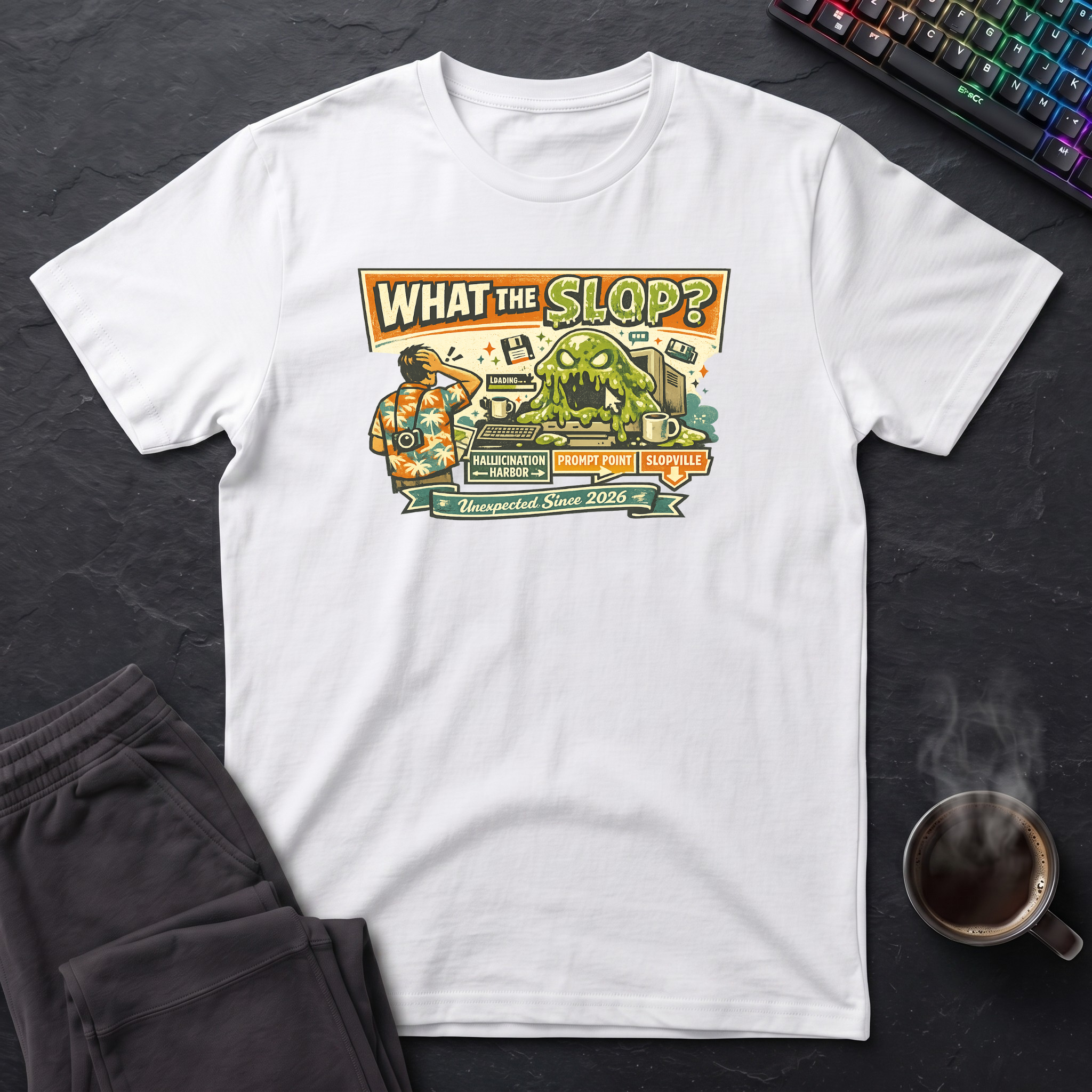 What The Slop Graphic T-Shirt