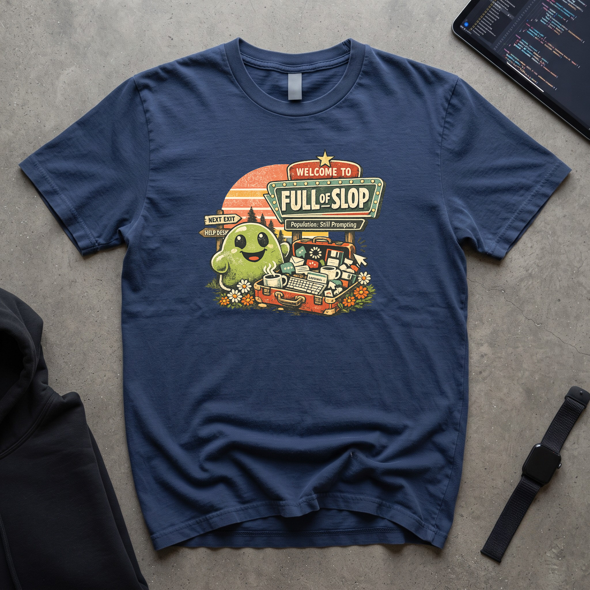 Welcome to Full of Slop Graphic T-Shirt