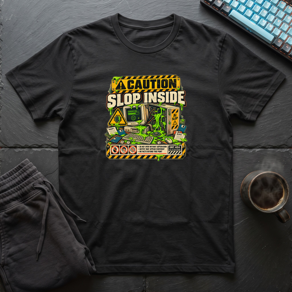 Caution Slop Inside T-Shirt