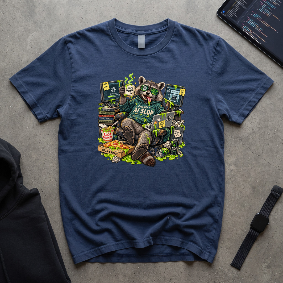 Animal Slop Raccoon 1 T-Shirt