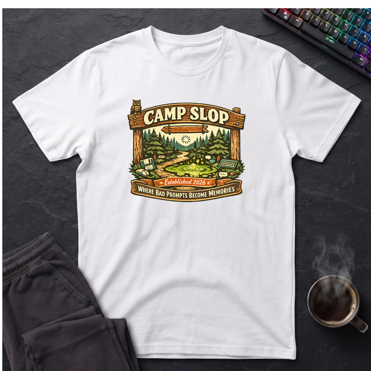 Camp Slop Graphic T-Shirt