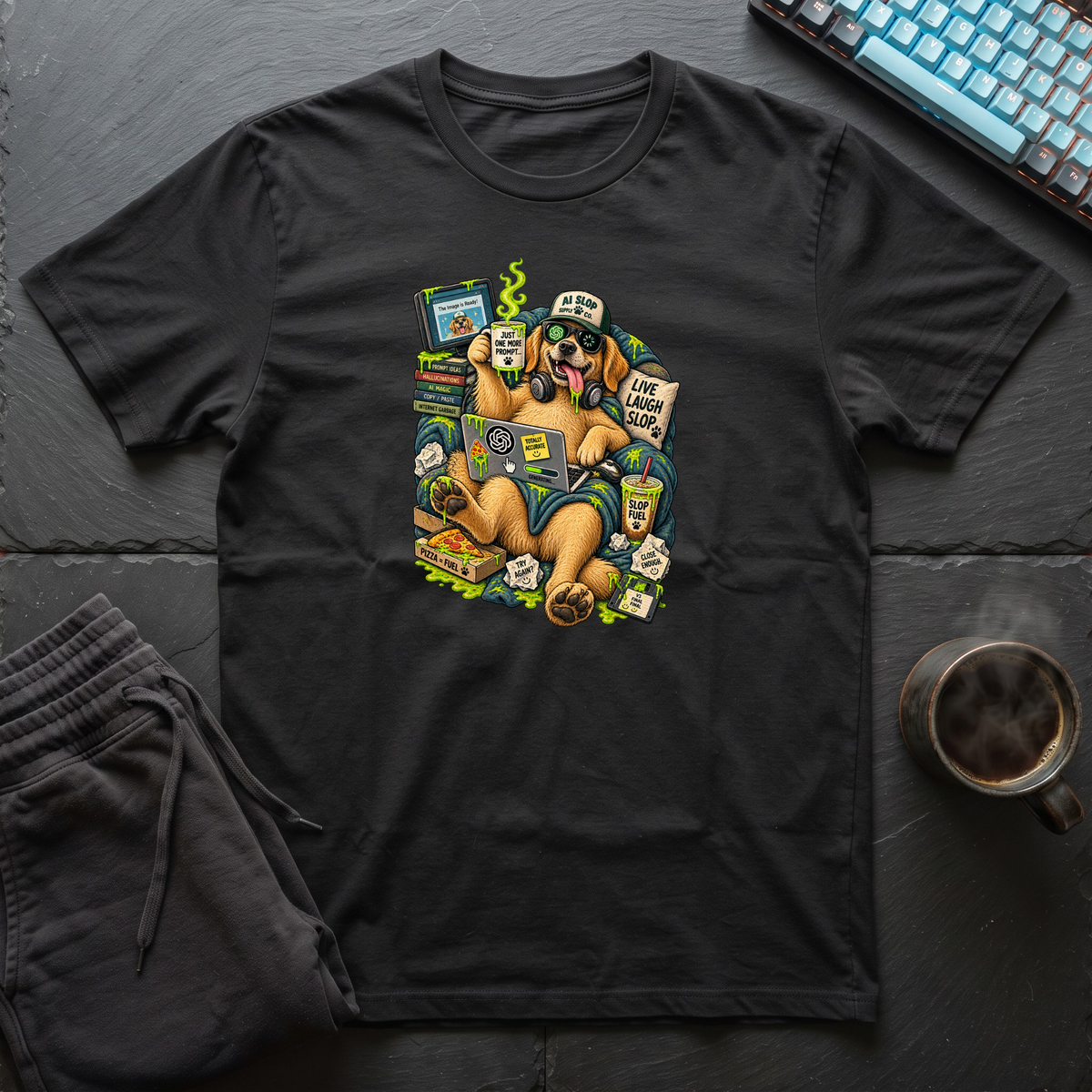 Live Laugh Slop T-Shirt