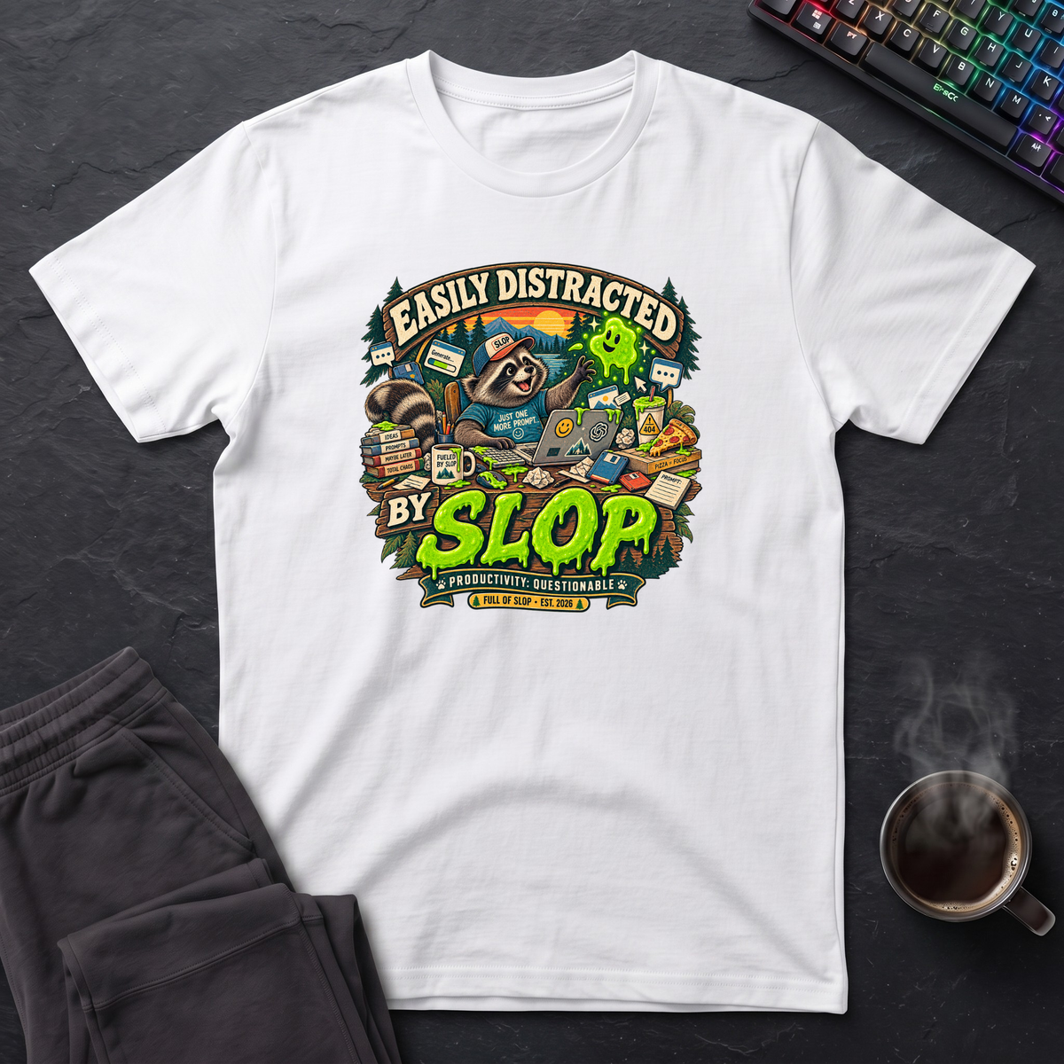 Easily Distracted Slop T-Shirt