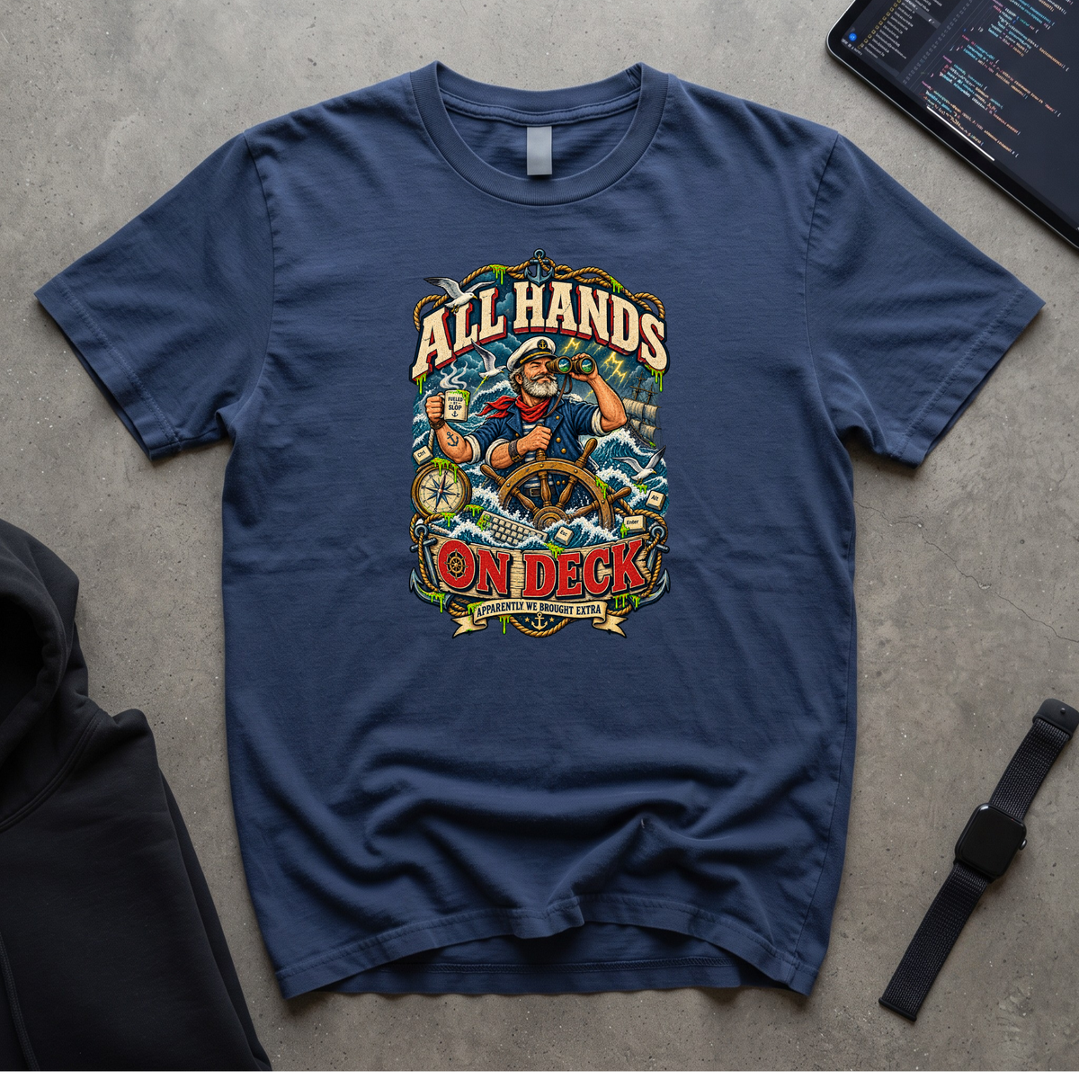 All Hands On Deck T-Shirt