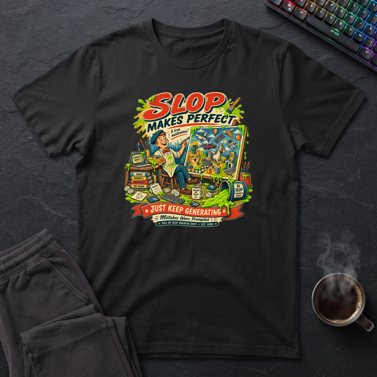 Slop Makes Perfect T-Shirt