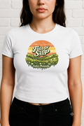 Full of Slop Crop Tee Graphic T-shirt